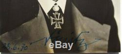 Karl Donitz German Naval Commander WW II Autograph Signed Photo''Nice Example'