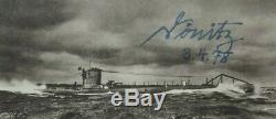 Karl Donitz German Naval Commander WW II Autograph Signed U-Boat Photograph