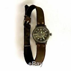 LACO PILOT FLIEGER 2. WELTKRIEG WWII GERMAN AIRFORCE 55mm B-UHR FL23883