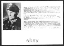 LD Ed Signed 4 German Ww2 Luftwaffe Pilot Aces Rudorffer Steinhoff Schuhmacher
