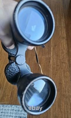 Leitz Wetzlar 7x50 BEH WW2 German U-Boat Kriegsmarine Binoculars original strap