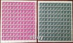 Lot Stamp Germany 21 Sheet 1941 WWII Fascism War Era Hitler Complete Set MNH