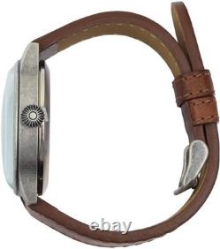Luftwaffe Pilot Watch WW2 German ME 109 Military Wristwatch with Leather Strap