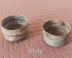 MARKED Original German Bottom Cap &Thread M24 WWII Stielhandgranate Parts WW2