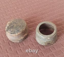 MARKED Original German Bottom Cap &Thread M24 WWII Stielhandgranate Parts WW2