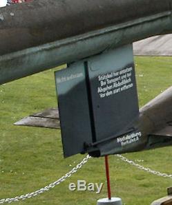 Mega Rare Original Wwii German V-1 Flying Bomb Rudder Ww2 Buzz Bomb Relic! Aaa+