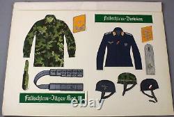 Military UNIFORMS American German superb collection of original artwork for book