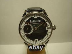 Molniya military watch. Ww2. German pilot officer Reproductionfrom the 80s