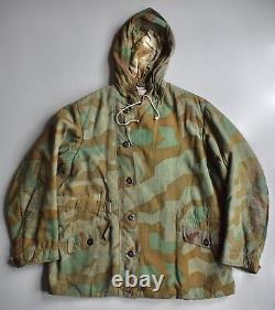 NAMED Original WWII WW2 German Winter Splinter Camo Parka Trousers Uniform RBNr