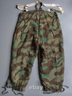 NAMED Original WWII WW2 German Winter Splinter Camo Parka Trousers Uniform RBNr