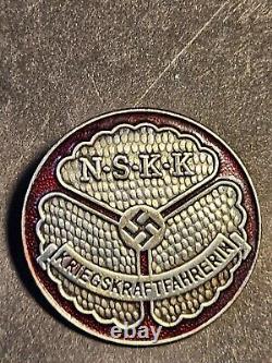 NSKK German pin ww2/