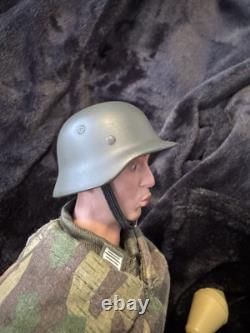 New vintage Boxed Did 1/6 WW2 custom German figure x2 heads UK Seller