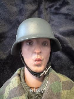 New vintage Boxed Did 1/6 WW2 custom German figure x2 heads UK Seller