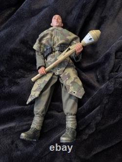 New vintage Boxed Did 1/6 WW2 custom German figure x2 heads UK Seller