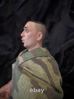 New vintage Boxed Did 1/6 WW2 custom German figure x2 heads UK Seller