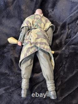 New vintage Boxed Did 1/6 WW2 custom German figure x2 heads UK Seller