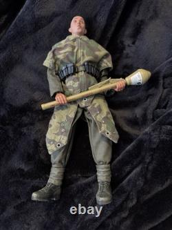 New vintage Boxed Did 1/6 WW2 custom German figure x2 heads UK Seller