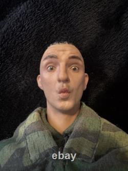 New vintage Boxed Did 1/6 WW2 custom German figure x2 heads UK Seller