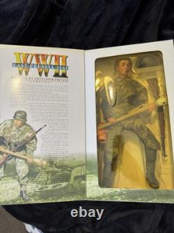 New vintage Boxed Did 1/6 WW2 custom German figure x2 heads UK Seller