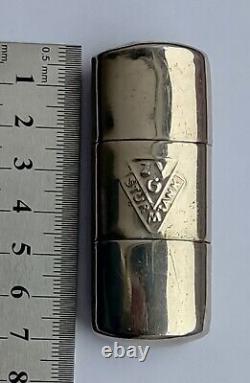 ORIGINAL German Wehrmacht /LUFTWAFFE Lighter WWII WW2 Marked STURM TANK ZVG