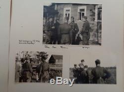 ORIGINAL Militaria WWII GERMAN PHOTO Album Krim Jalta Ukraine sevastopol