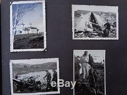 ORIGINAL Militaria WWII GERMAN PHOTO Album RAD Gebirgsjäger Edelweis mapa narvik