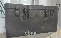 ORIGINAL RARE GERMAN Metal Case 15 cm s. F. H. 18