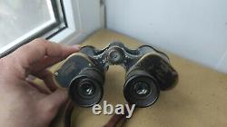 ORIGINAL Rare German WEHRMACHT Binoculars Bakkelite Box Marked Spindler & Hoyer