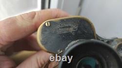 ORIGINAL Rare German WEHRMACHT Binoculars Bakkelite Box Marked Spindler & Hoyer