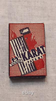 ORIGINAL Rare German Wehrmacht LIGHTER WWII WW2 KARAT + Orig. BOX