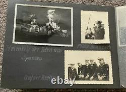 ORIGINAL VINTAGE PERIOD GERMAN WW2 PHOTOGRAPH ALBUM 130 Photos
