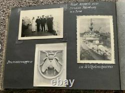 ORIGINAL VINTAGE PERIOD GERMAN WW2 PHOTOGRAPH ALBUM 130 Photos