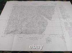 ORIGINAL WW2 CAPTURED GERMAN HEERESKARTE map entitled ALBONA (LABIN)