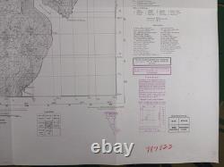ORIGINAL WW2 CAPTURED GERMAN HEERESKARTE map entitled ALBONA (LABIN)
