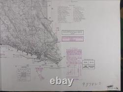 ORIGINAL WW2 CAPTURED GERMAN HEERESKARTE map entitled FIUME (RIJEKA)