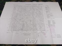 ORIGINAL WW2 CAPTURED GERMAN HEERESKARTE map featuring PLATAK in CROATIA