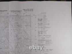 ORIGINAL WW2 CAPTURED GERMAN HEERESKARTE map featuring PLATAK in CROATIA