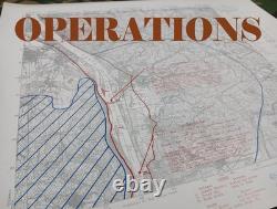 ORIGINAL WW2 CAPTURED GERMAN HEERESKARTE map featuring PLATAK in CROATIA