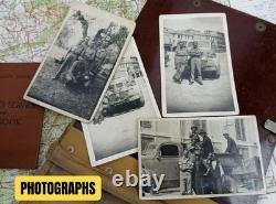 ORIGINAL WW2 CAPTURED GERMAN HEERESKARTE map of SOLVENIA (PODBRDO, PETROVO BRDO)