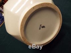 Original Ww2 German Allach Porcelain Factory Flower Pot