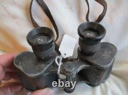 ORIGINAL WW2 GERMAN ARMY WSS 6X30 carl zeiss jena silvamar DIENSTGLAS BINOCULARS