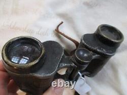 ORIGINAL WW2 GERMAN ARMY WSS 6X30 carl zeiss jena silvamar DIENSTGLAS BINOCULARS