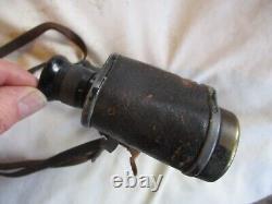 ORIGINAL WW2 GERMAN ARMY WSS 6X30 carl zeiss jena silvamar DIENSTGLAS BINOCULARS