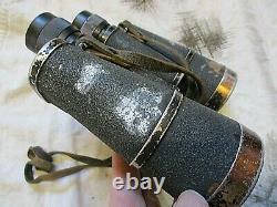 ORIGINAL WW2 GERMAN ARMY WSS elite PANZER 10X50 blc+ DIENSTGLAS BINOCULARS