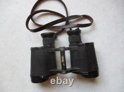 ORIGINAL WW2 GERMAN ARMY WSS elite TROOPS 6X30 bmk + DIENSTGLAS BINOCULARS