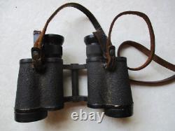 ORIGINAL WW2 GERMAN ARMY WSS elite TROOPS 6X30 bmk + DIENSTGLAS BINOCULARS