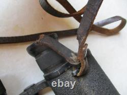 ORIGINAL WW2 GERMAN ARMY WSS elite TROOPS 6X30 bmk + DIENSTGLAS BINOCULARS
