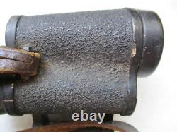 ORIGINAL WW2 GERMAN ARMY WSS elite TROOPS 6X30 bmk + DIENSTGLAS BINOCULARS