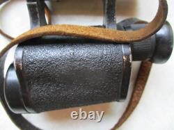 ORIGINAL WW2 GERMAN ARMY WSS elite TROOPS 6X30 bmk + DIENSTGLAS BINOCULARS
