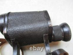ORIGINAL WW2 GERMAN ARMY WSS elite TROOPS 6X30 bmk + DIENSTGLAS BINOCULARS